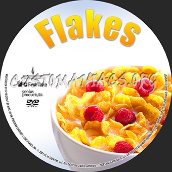 Flakes dvd label