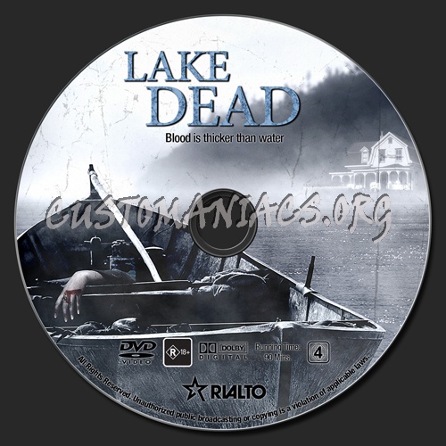 Lake Dead dvd label