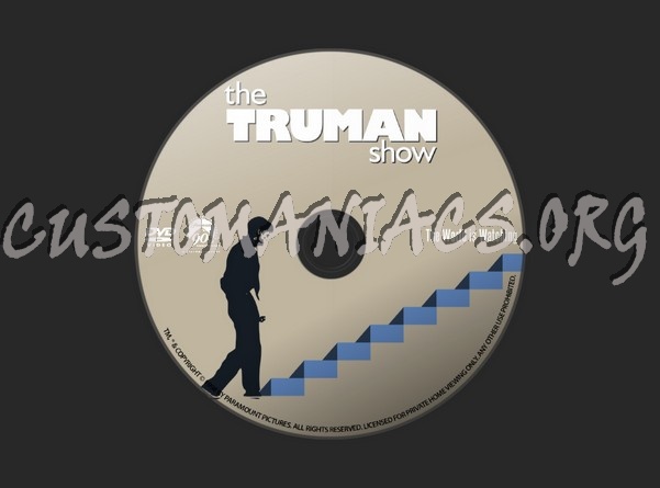 The Truman Show dvd label