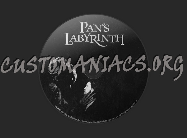 Pan's Labyrinth dvd label