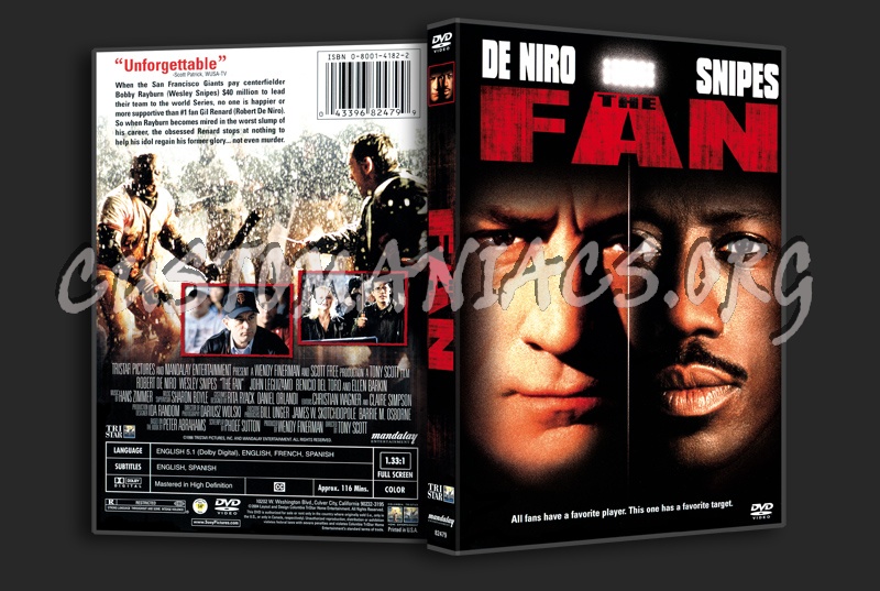 The Fan dvd cover