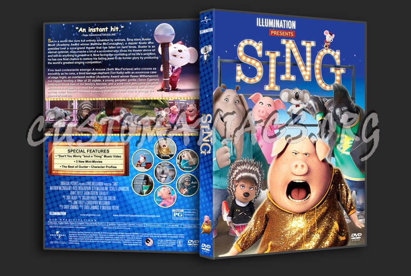 Sing dvd cover