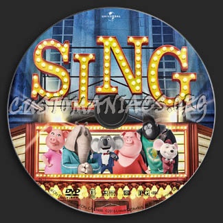 Sing dvd label