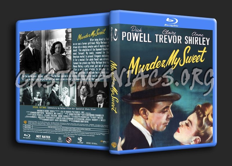 Murder My Sweet (1944) blu-ray cover