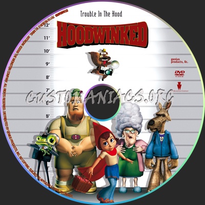 Hoodwinked dvd label