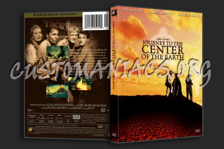 Journey to the Center of the Earth dvd cover
