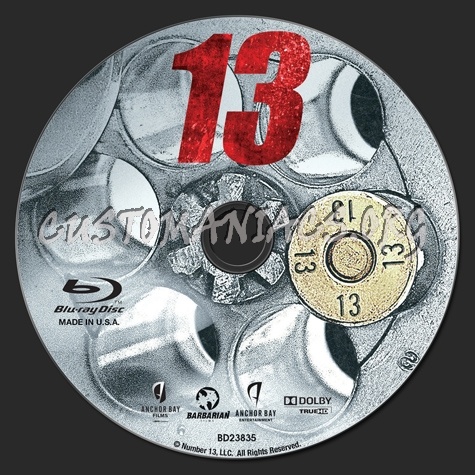 13 blu-ray label