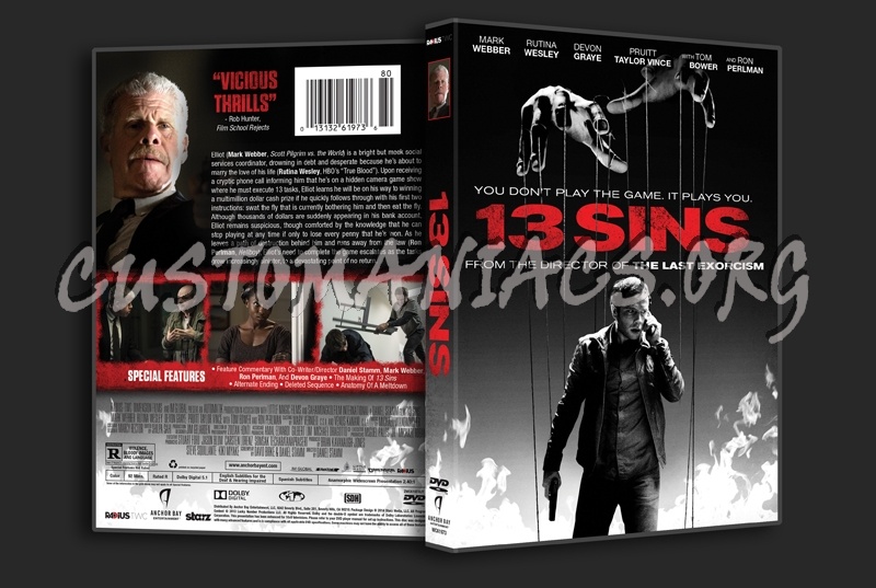 13 Sins dvd cover