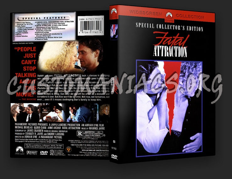 Fatal Attraction dvd cover