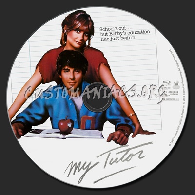 My Tutor (1983) blu-ray label