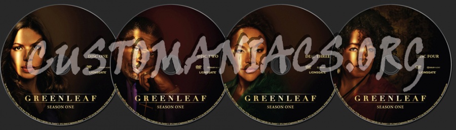 Greenleaf Season 1 dvd label