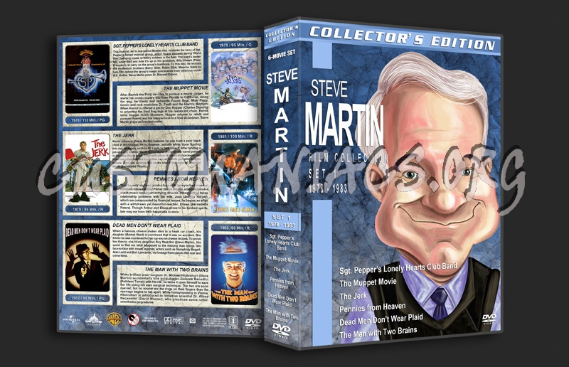 Steve Martin Film Collection - Set 1 (1978-1983) dvd cover