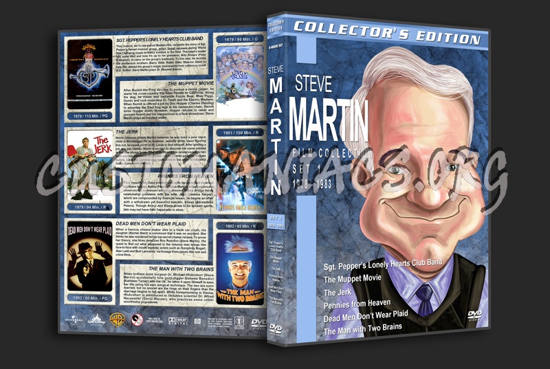 Steve Martin Film Collection - Set 1 (1978-1983) dvd cover