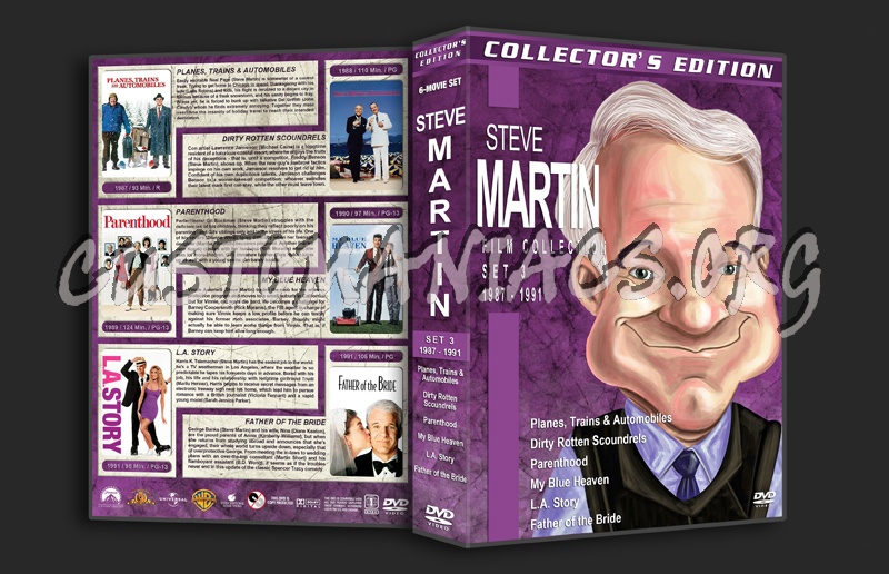 Steve Martin Film Collection - Set 3 (1987-1991) dvd cover