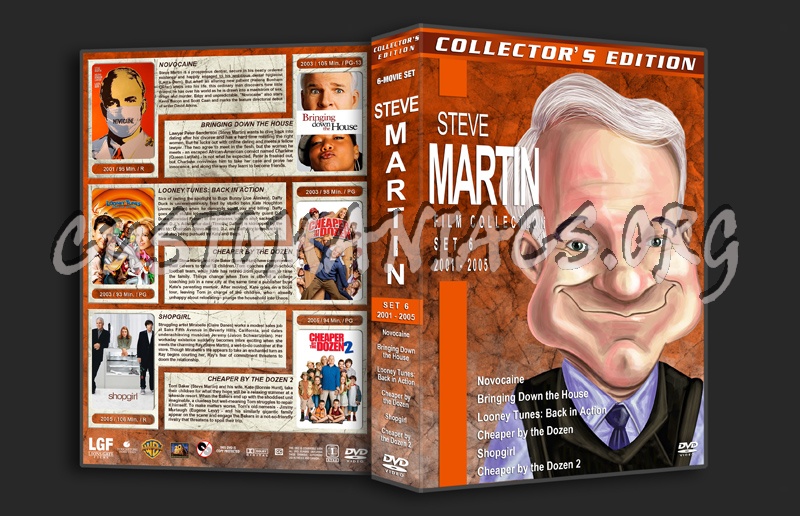 Steve Martin Film Collection - Set 6 (2001-2005) dvd cover