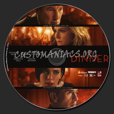 The Dinner blu-ray label