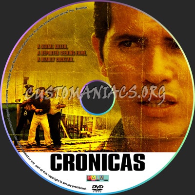 Cronicas dvd label
