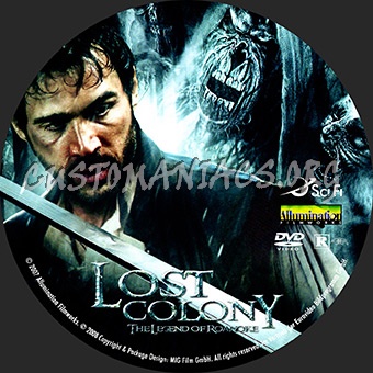 Lost Colony dvd label