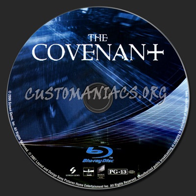 The Covenant blu-ray label