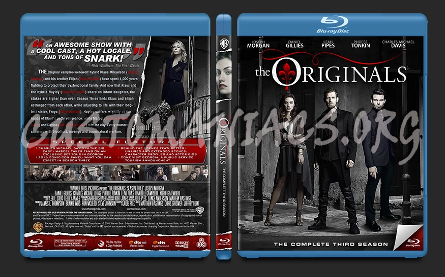 The Originals Season 3 blu-ray cover
