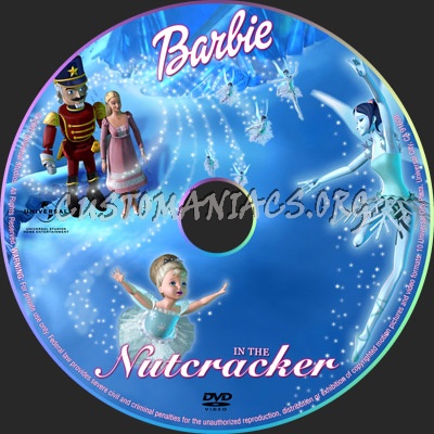 Barbie in the Nutcracker dvd label