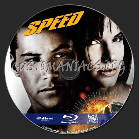 Speed blu-ray label