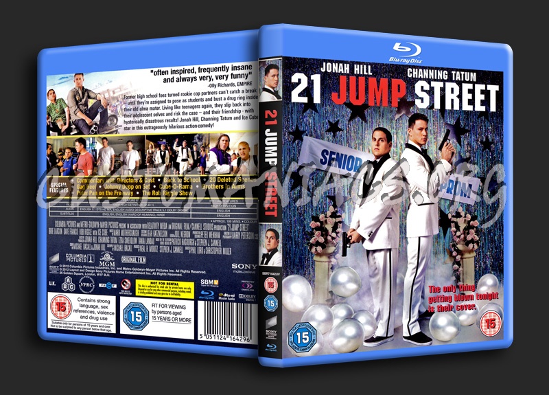 21 Jump Street blu-ray cover