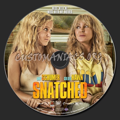 Snatched blu-ray label