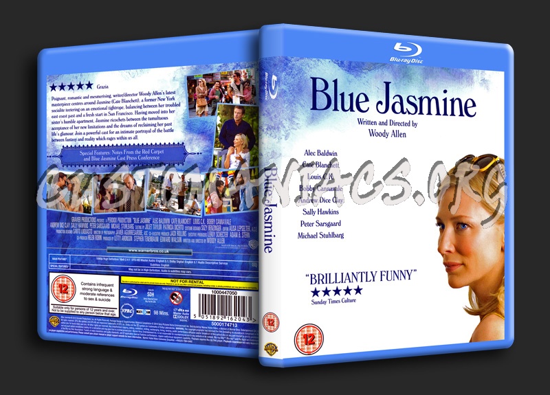 Blue Jasmine blu-ray cover