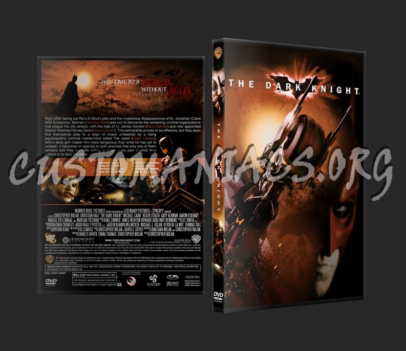 The Dark Knight dvd cover