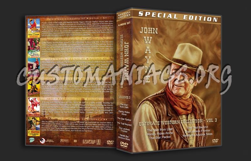 John Wayne Ultimate Western Collection - Volume 3 (1934) dvd cover