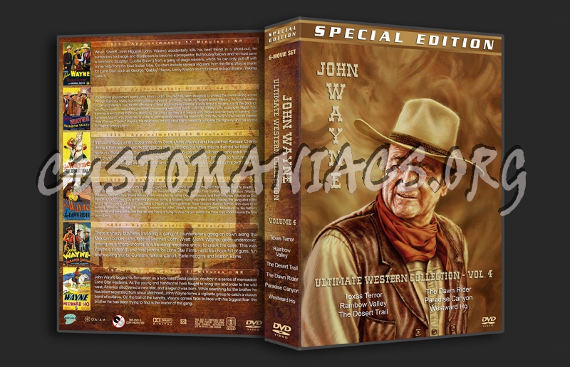 John Wayne Ultimate Western Collection - Volume 4 (1935) dvd cover