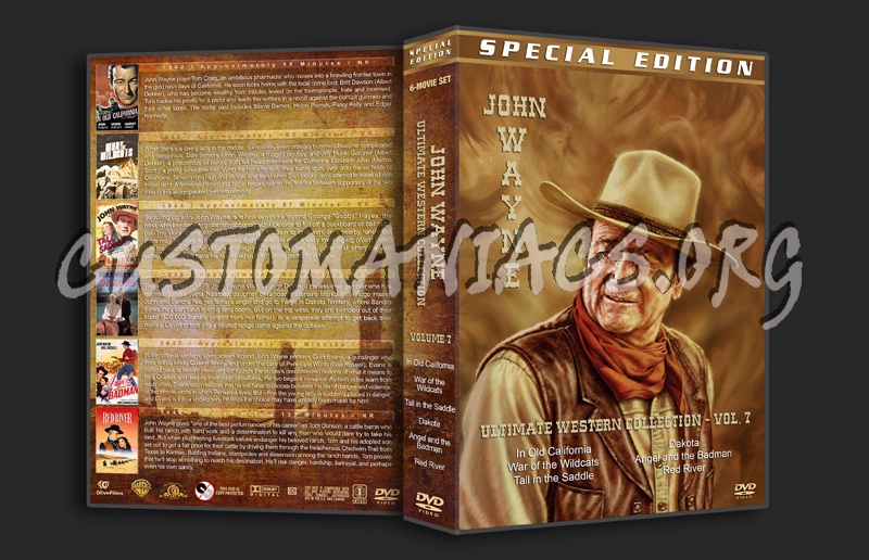 John Wayne Ultimate Western Collection - Volume 7 (1942-1948) dvd cover