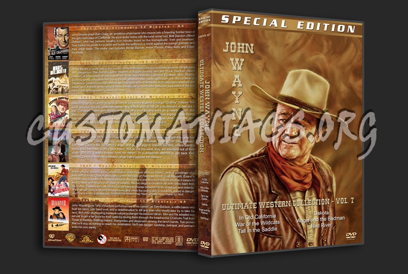 John Wayne Ultimate Western Collection - Volume 7 (1942-1948) dvd cover