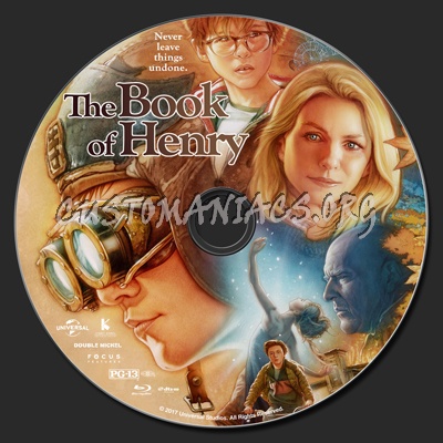 The Book Of Henry blu-ray label