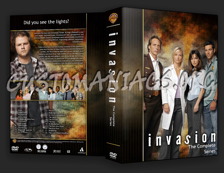 Invasion - TV Collection dvd cover