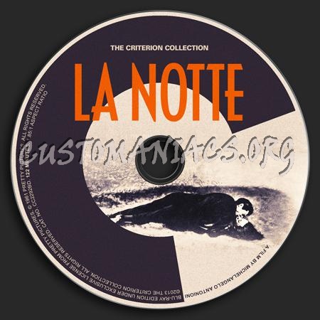 678 - La Notte dvd label