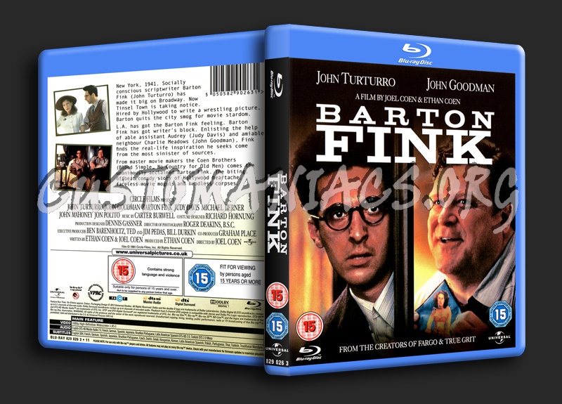 Barton Fink blu-ray cover