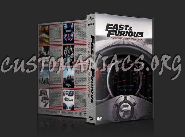 Fast & Furious: The Ultimate Ride Collection dvd cover