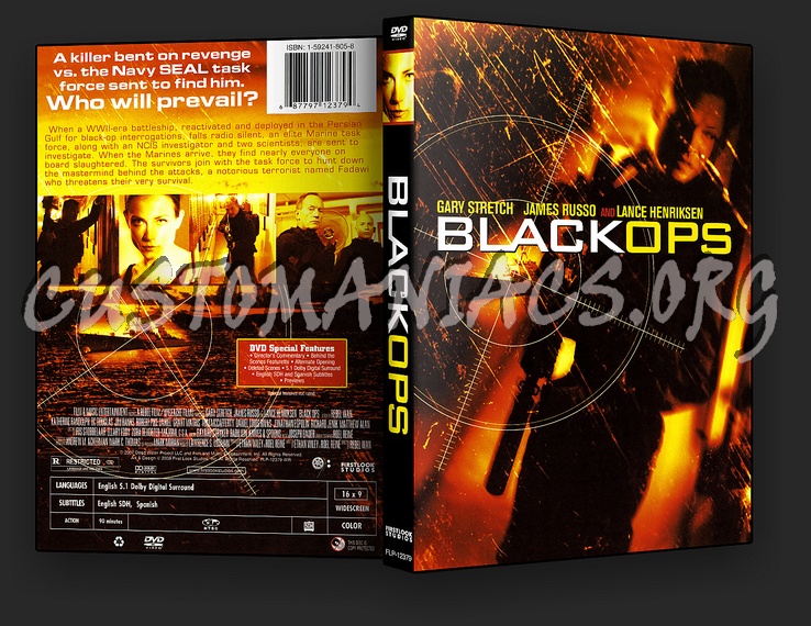 Black Ops dvd cover
