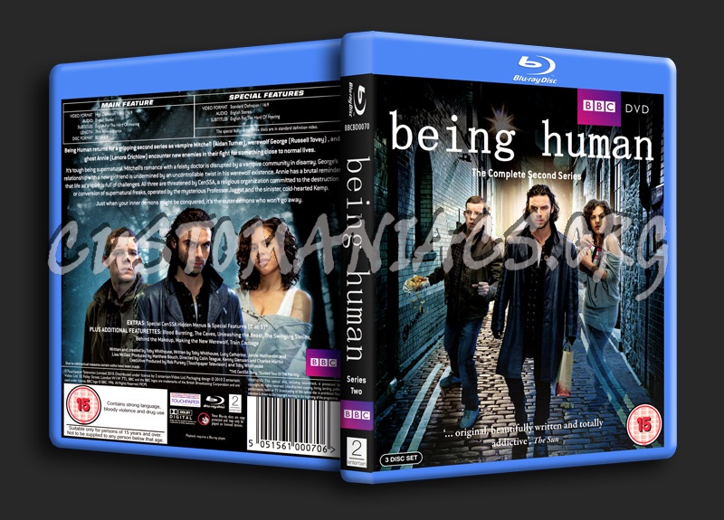 Being Human Series 2 blu-ray cover