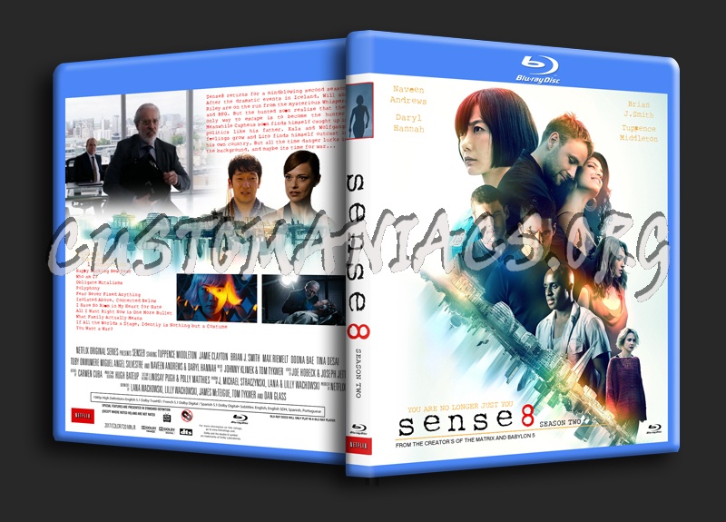 Sense8 Season 2 blu-ray cover