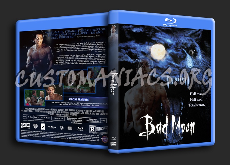 Bad Moon (1996) dvd cover