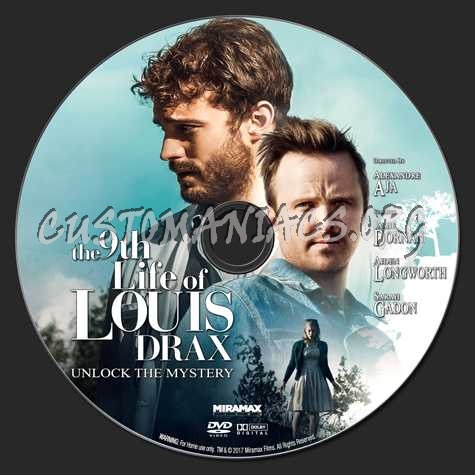 The 9th Life of Louis Drax (2016) dvd label