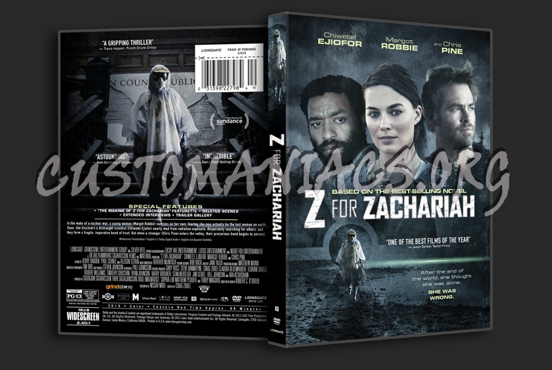 Z for Zachariah dvd cover