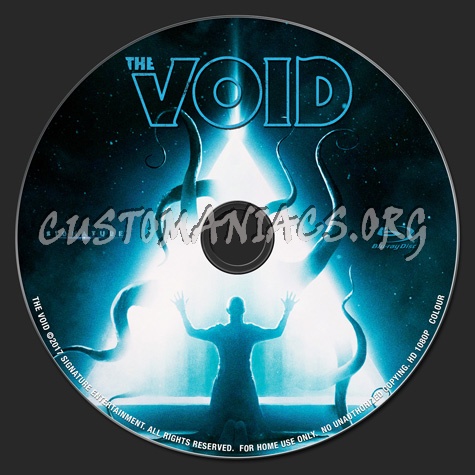 The Void blu-ray label
