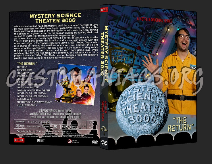 Mystery Science Theater 3000 - The Return - S1 dvd cover
