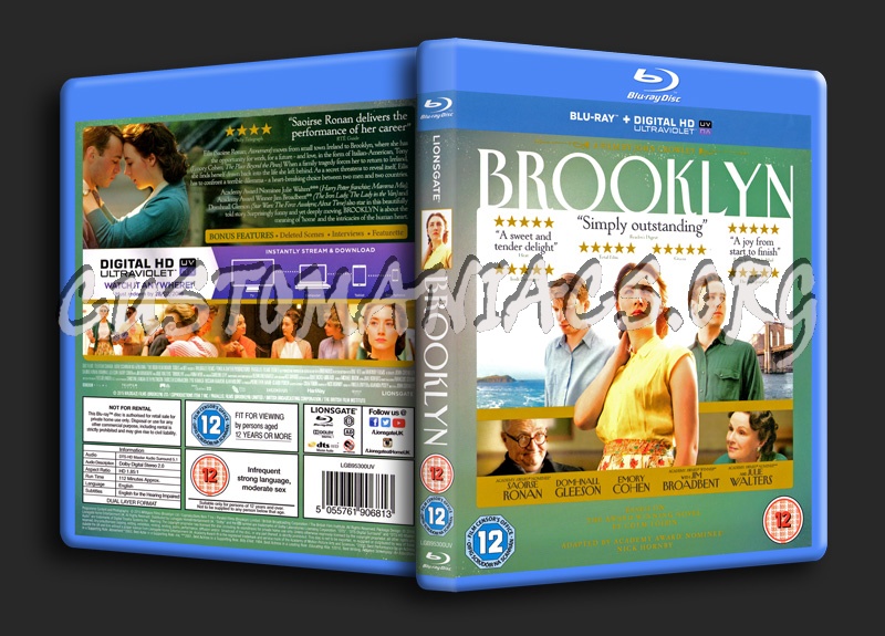 Brooklyn blu-ray cover