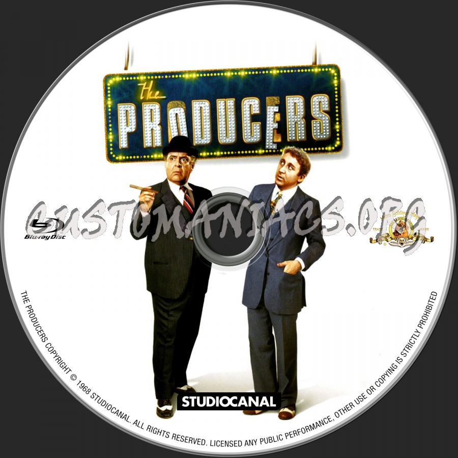 The Producers (1968) blu-ray label