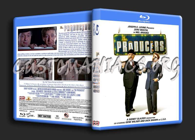 The Producers (1968) blu-ray cover